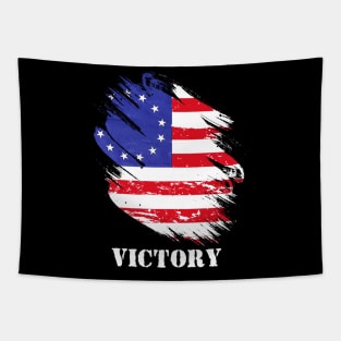 Betsy Ross Victory 1776 american flag Tapestry