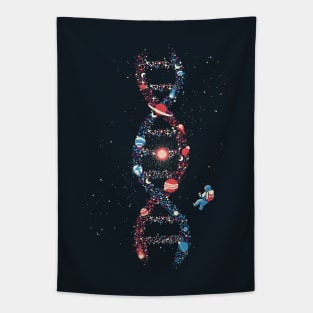 DNA Astronaut Galaxy We Are Stardust by Tobe Fonseca Tapestry