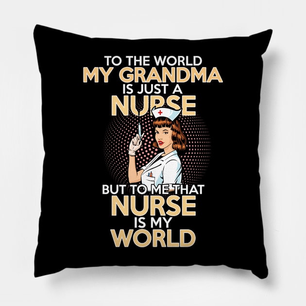 Grandma Nurse Pillow by Dojaja