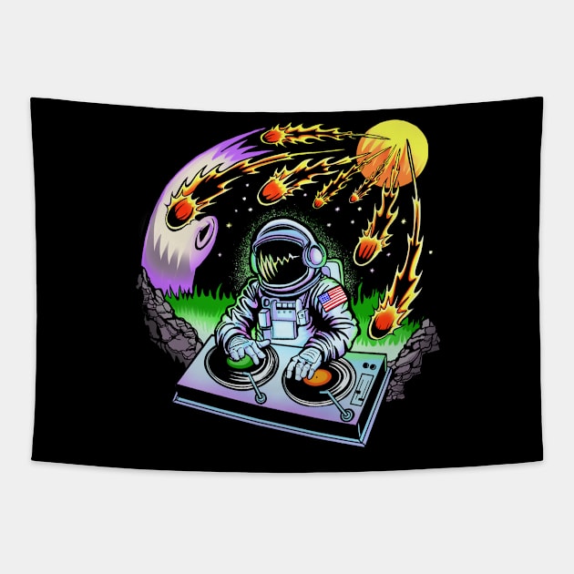 DJ Spacey Tapestry by RowdyPop