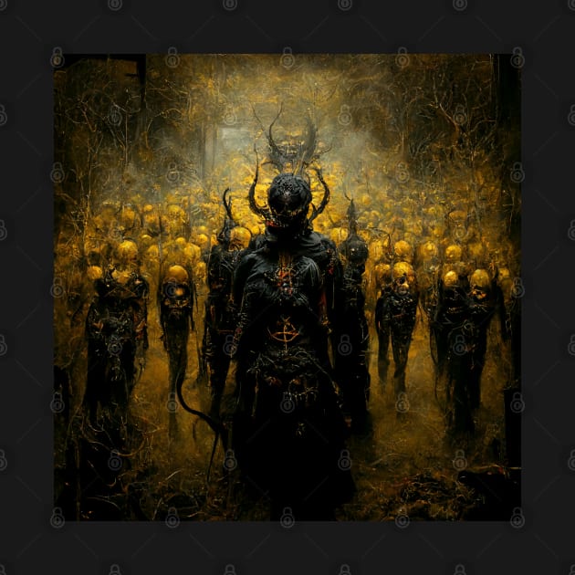 Dark army of the demons | Black and Gold by Classical