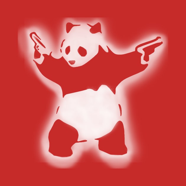 Shoot'em Up Panda by Evan Derian