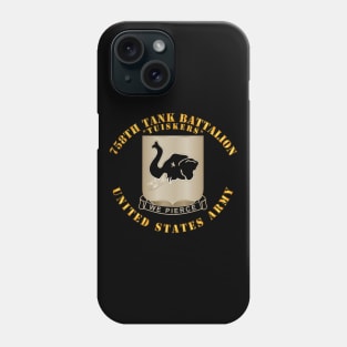 758th Tank Battalion - Tuskers - US Army Phone Case