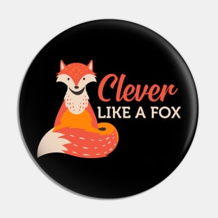 Clever Fox Pin