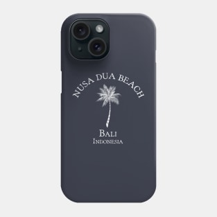 Nusa Dua Beach - Bali - Indonesia Vintage Palm Tree Phone Case