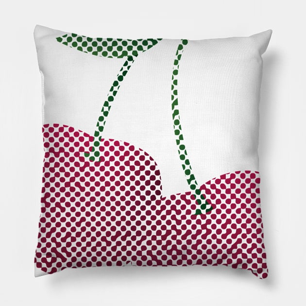 Sweet cherry fruit strawberry gift cherry tree Pillow by MrTeee