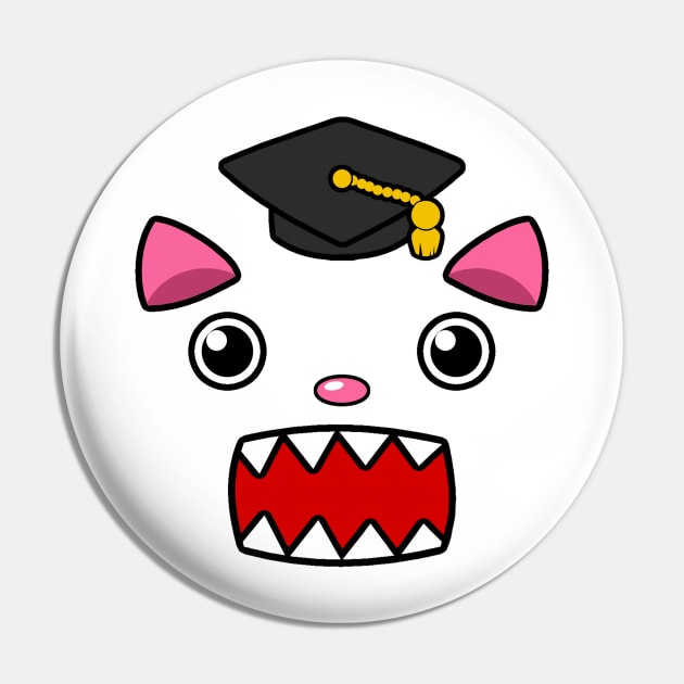 Grad Cat Pin by Thedustyphoenix