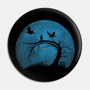 moon and willow Pin