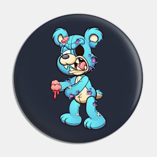 Zombie Bear Pin