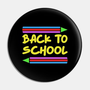 Back To School Quote T-Shirt Pin