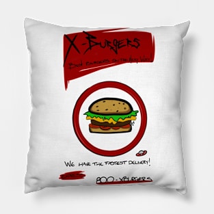 X-Burgers Pillow