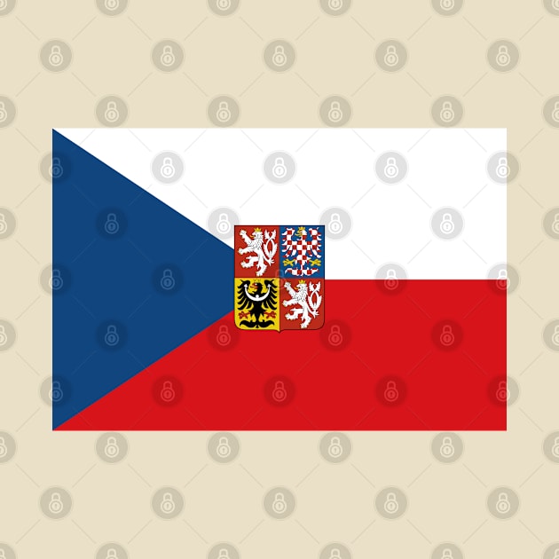 Czechia Flag Czech by Historia