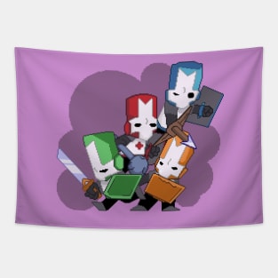 Castle Crashers pixelart Tapestry