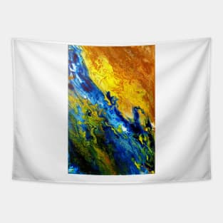 Abstraction game color Tapestry