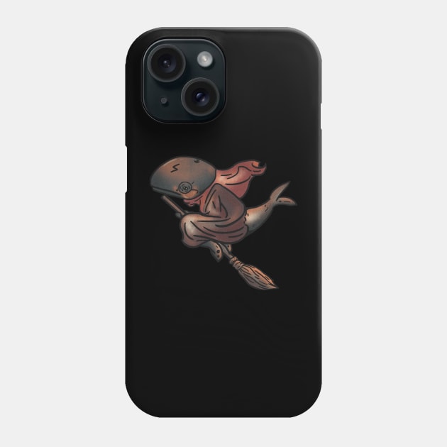 Wizard broom Phone Case by Translucia