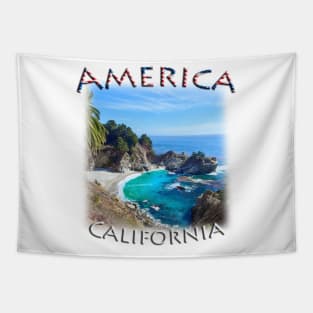 America - California -  McWay Falls Tapestry