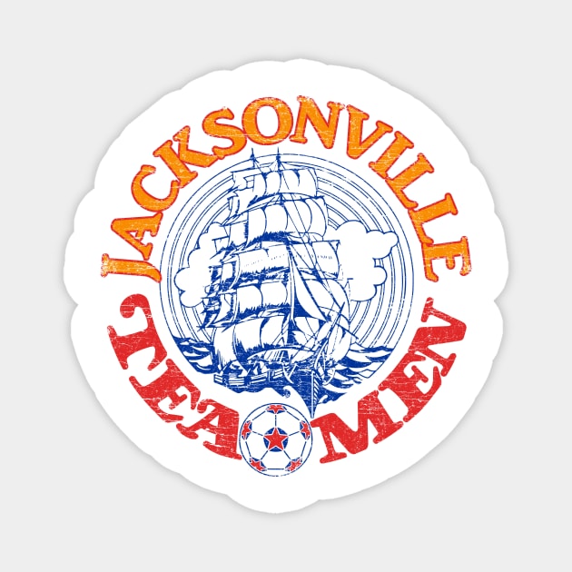 Jacksonville Tea Men Vintage Magnet by zurcnami