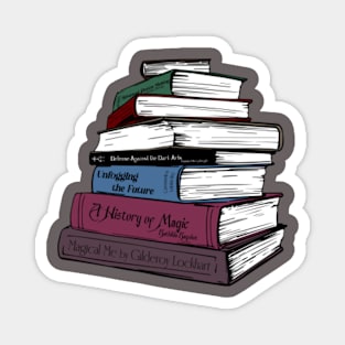 Pile of Magic Books Magnet