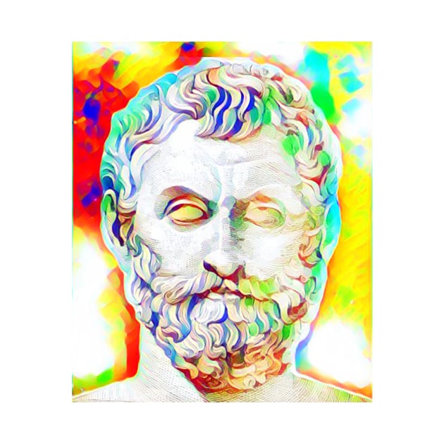 Thales of Miletus Portrait | Thales of Miletus Artwork 11 by JustLit