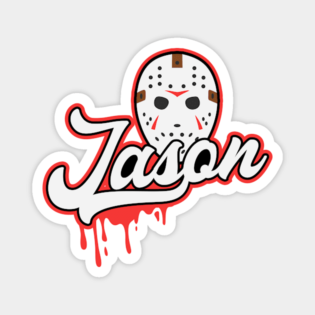 Jason Voorhees Magnet by Untildaystory