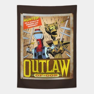 Mystery Science Rusty Barn Sign 3000 - Outlaw of Gor Tapestry