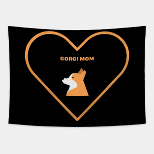 Corgi Mom Tapestry