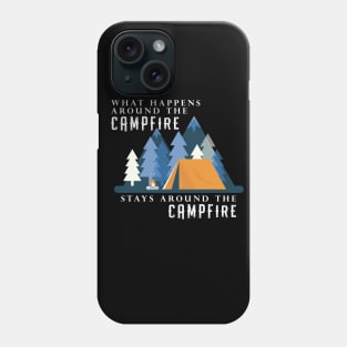 Vacation Camping Campfire Phone Case