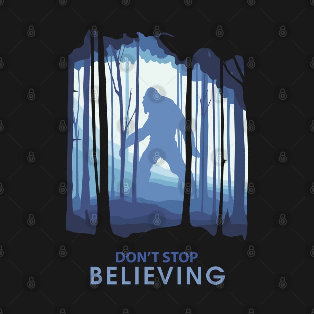 I Believe in Bigfoot by KewaleeTee