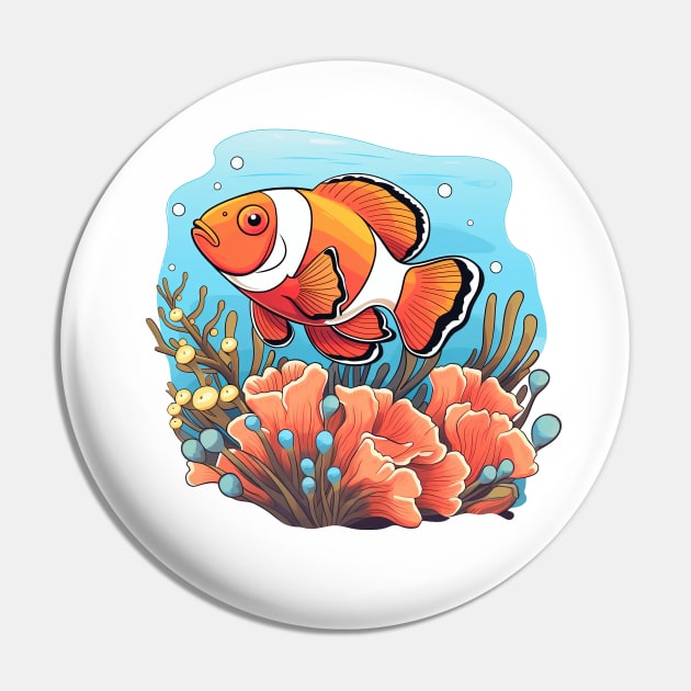 Clownfish Pin by zooleisurelife