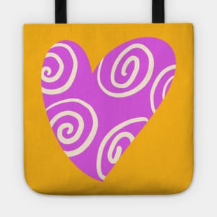 The drawing  love icon for valentine concept Tote