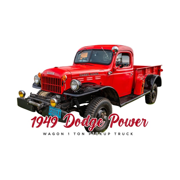 1949 Dodge Power Wagon 1 Ton Pickup Truck by Gestalt Imagery