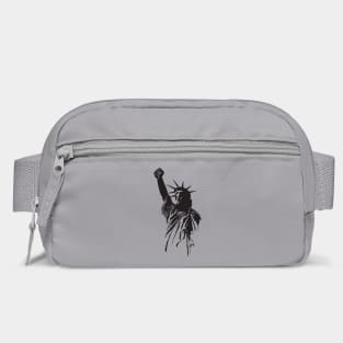 Statue Of Liberty With Raised Fist Political Protest Bag