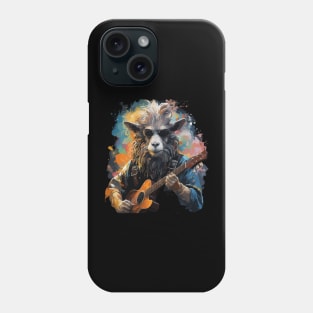 Sheep Playing Guitar Phone Case