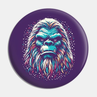 Cryptid Rave Yeti Pin