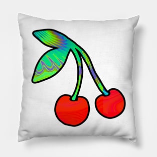 Trippy Cherries Pillow