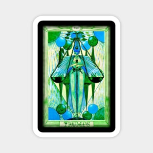 Thoth Tarot - VIII - Adjustment. Magnet