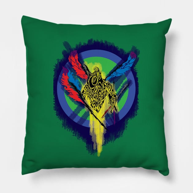 Splash Pillow by SirCockFace