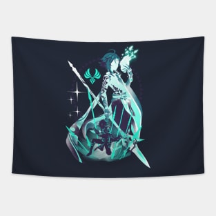 Xiao Vigilant Yaksha Tapestry