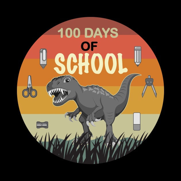 funny 100 days of school teachers design by FoolDesign