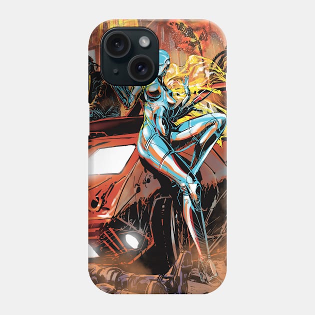 Dark war Phone Case by atomcyber