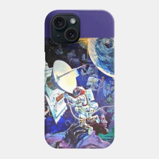 Spaceship Earth Mural Phone Case