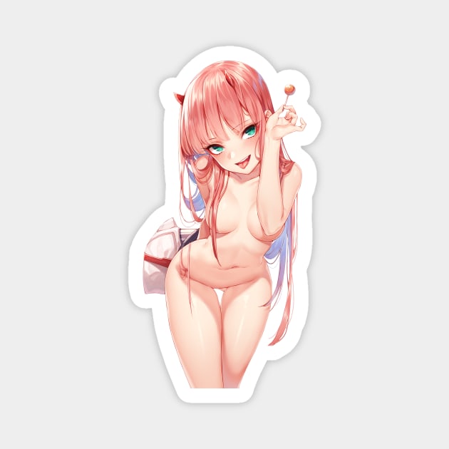 Zero Two Magnet by Venandeu