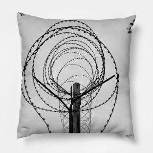 Razor Wire Pillow