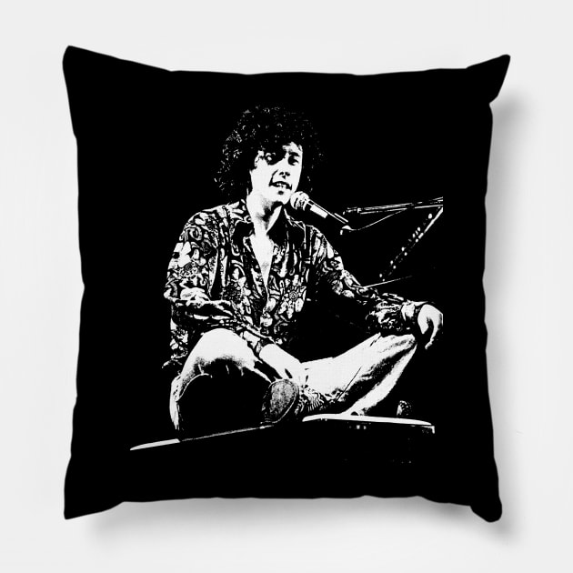 Arlo Guthrie Pillow by Affectcarol