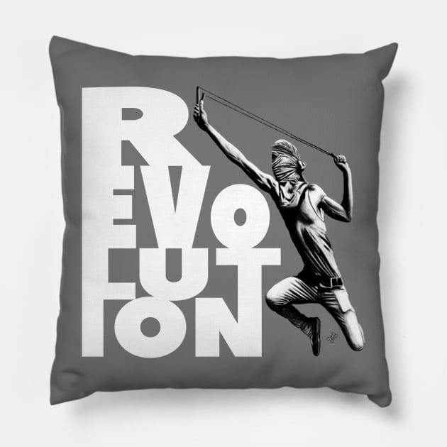 Revolution Pillow by Joodls