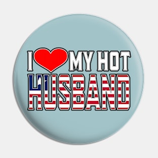 I Love My Hot Liberian Husband Pin