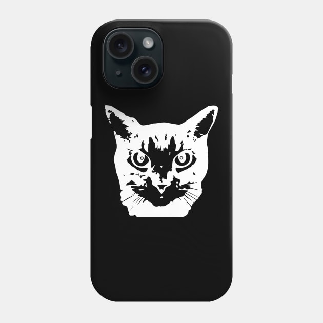 Punk Rock Cat Phone Case by NickiPostsStuff