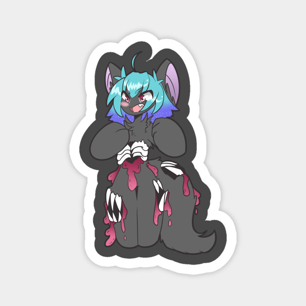 Horror Cat Anthro Cat Magnet Teepublic
