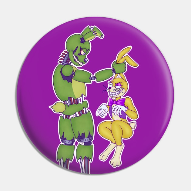 Self-Control Pin by Astrosaurus