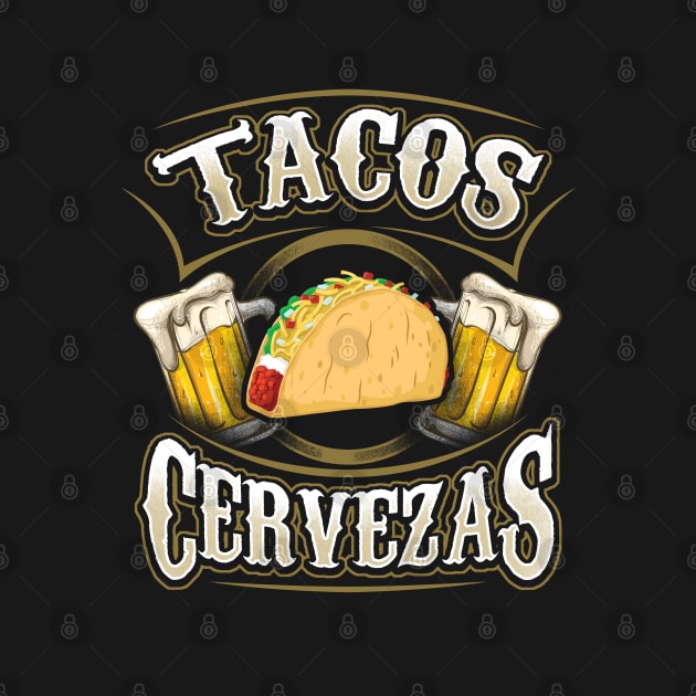 Tacos and Cervezas - Taco and Beer by BDAZ